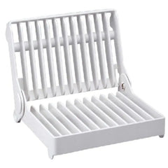 Foldable Plastic Tray Drainer for Kitchen Storage