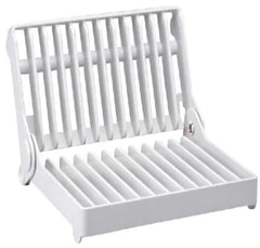 Foldable Plastic Tray Drainer for Kitchen Storage