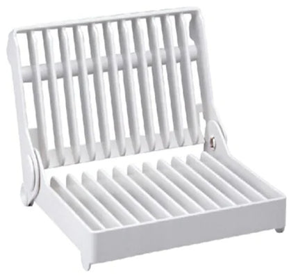 Foldable Plastic Tray Drainer for Kitchen Storage